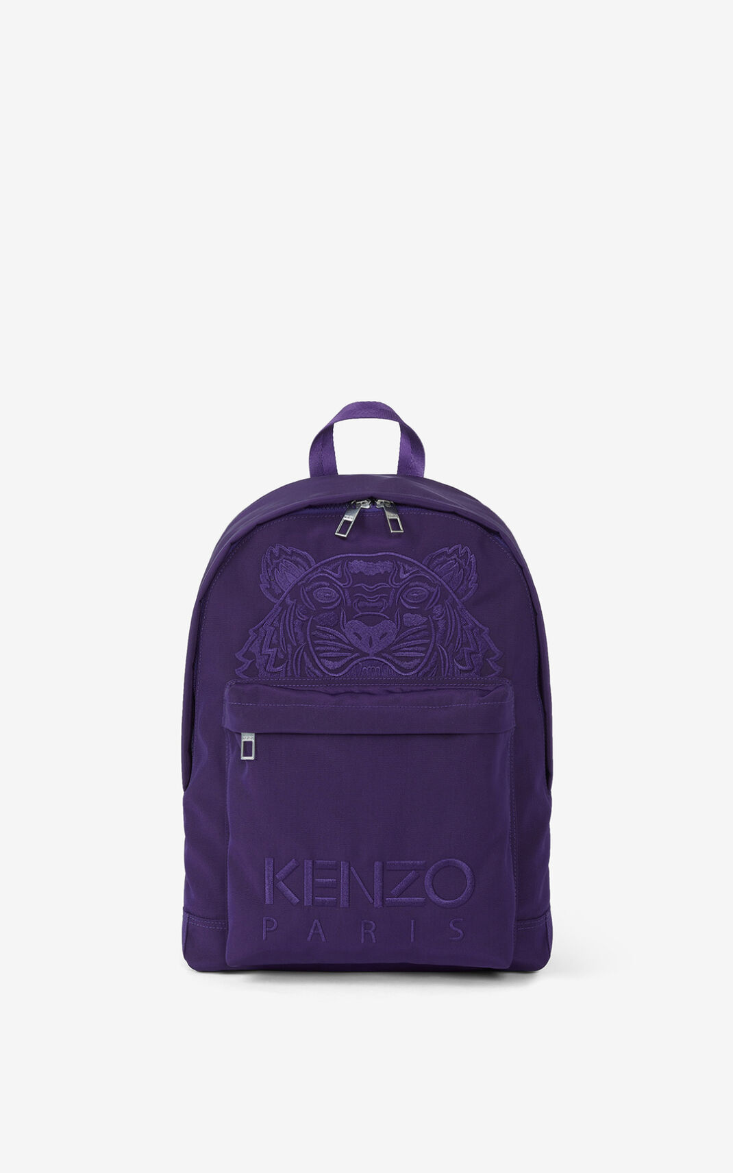 Kenzo Lona Kampus Tiger Mochila Hombre Moradas | 9801576-TD